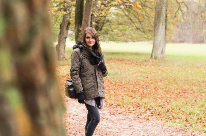 Outdoor Fotoshooting München Schlosspark